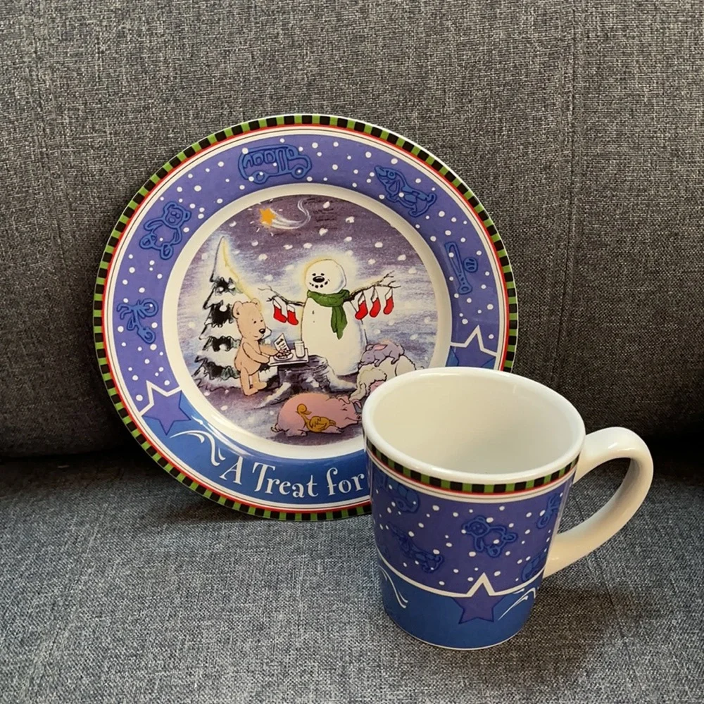Starbucks Bearista Milk & Cookies Santa Holiday Set